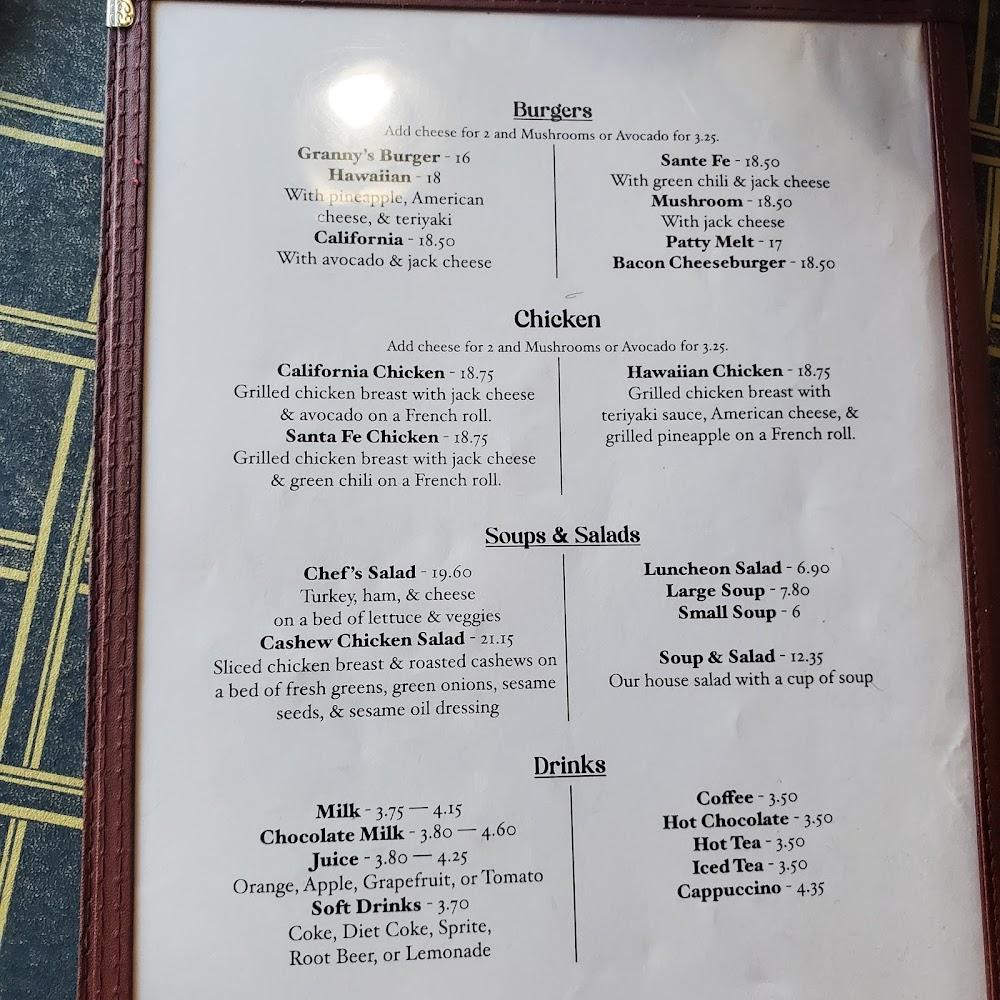 Granny's Pantry Menu image 3